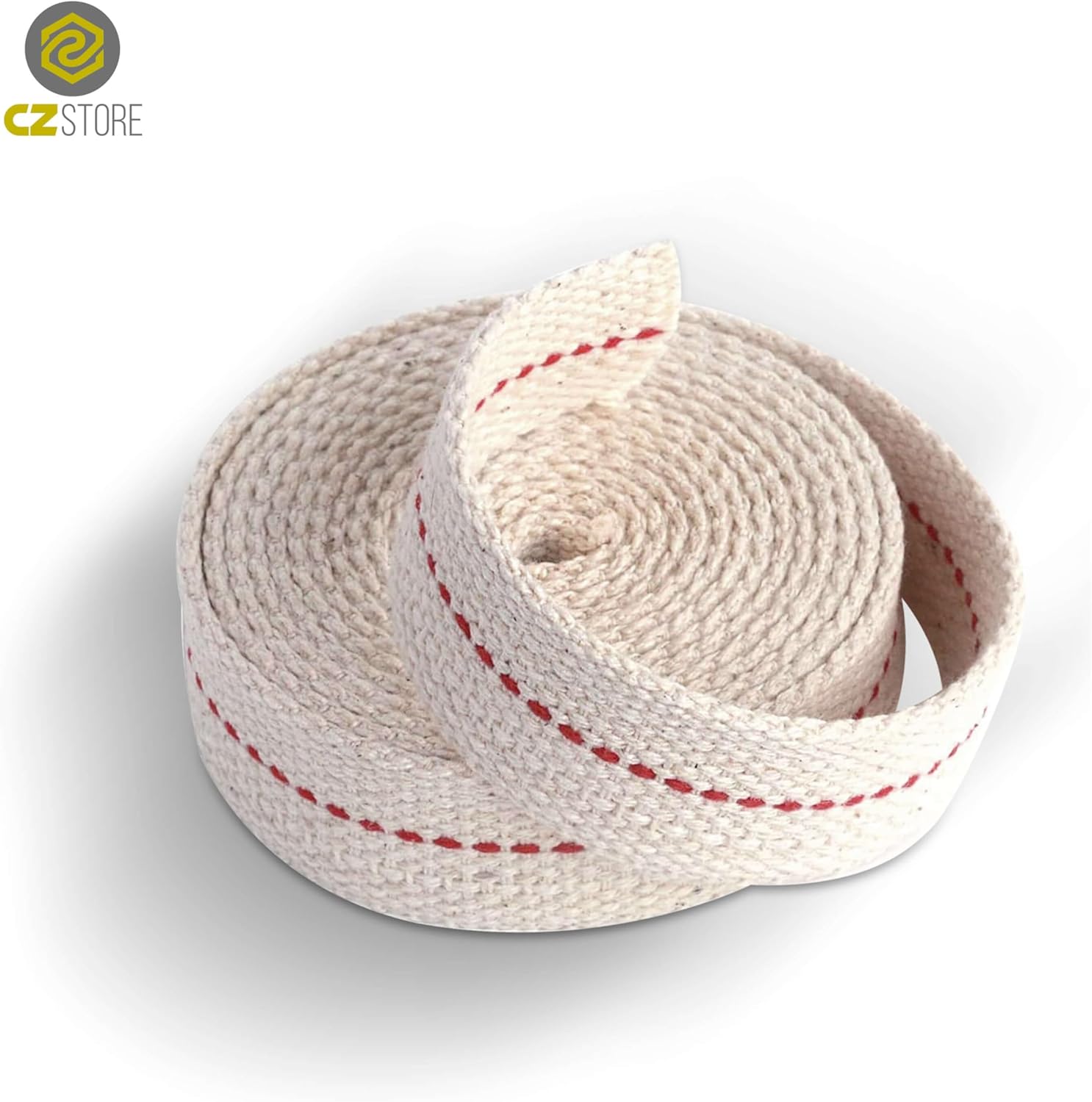 Mèche lampe à huile 2 m – coton 20 mm, marque française garantie à vie